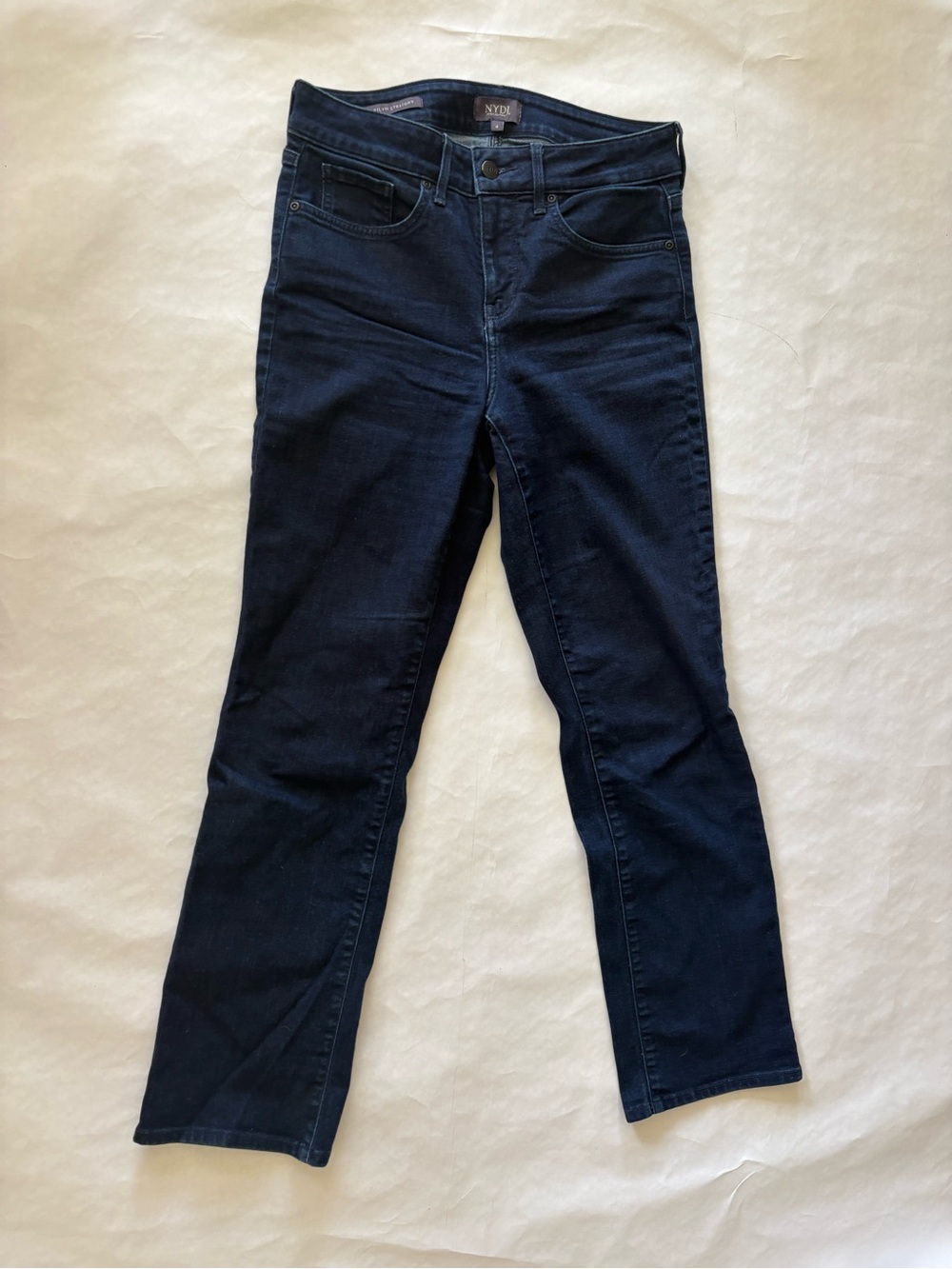 NYDJ Deep Indigo Marilyn Straight Leg Women's Jeans